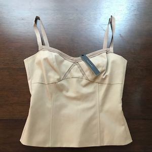 T Tahari Megan Bustier Top - M